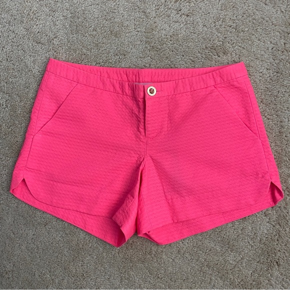 Lilly Pulitzer Adie Short Bungalow Pink 00 - Picture 1 of 5